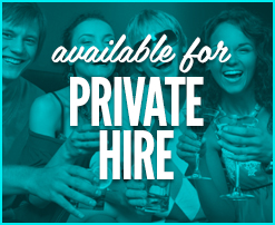 Available for private hire